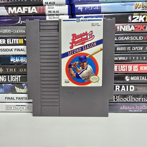 Bases Loaded II Second Season - NES (JP/Loose)