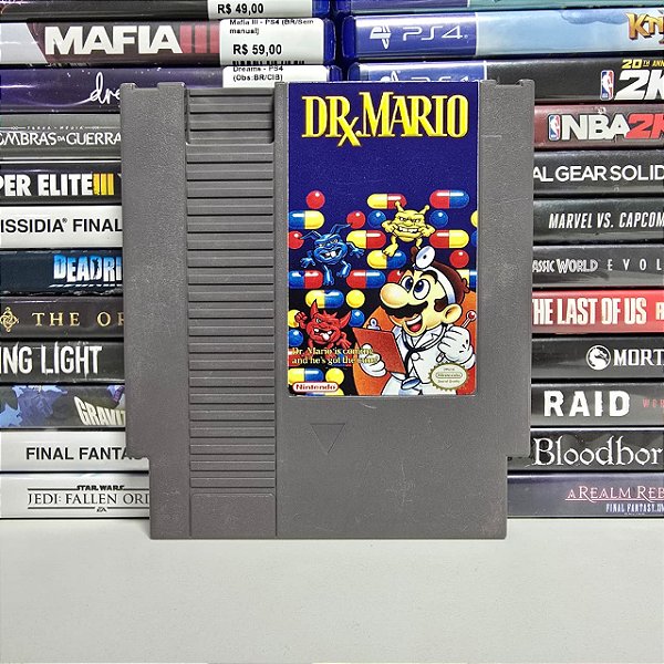 Dr. Mario - NES (USA/Label repro)