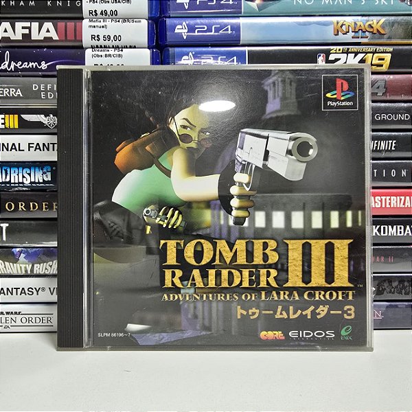 Tomb Raider III - PS1 (JP/CIB)