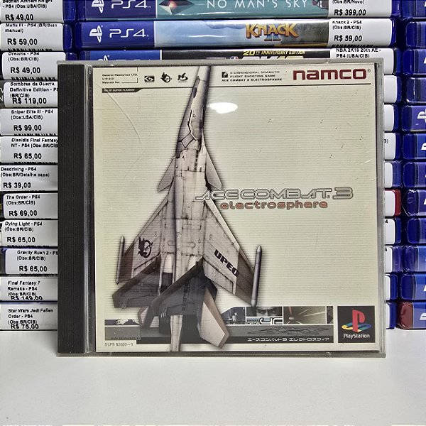 Ace Combat 3: Electrosphere - PS1 (JP/CIB)