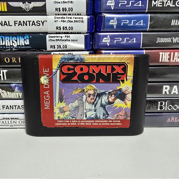 Comix Zone - MD (BR/Loose)