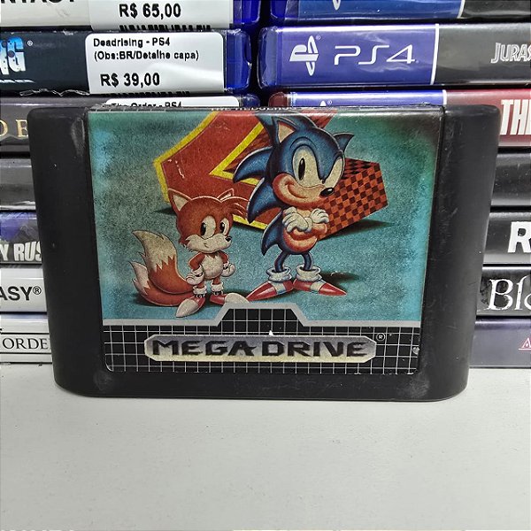 Sonic The Hedgehog 2 - MD (BR/Loose)