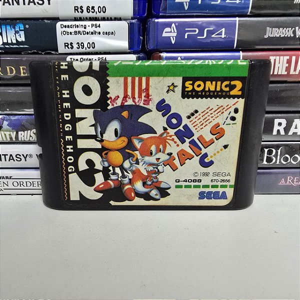 Sonic The Hedgehog 2 - MD (Paralelo/Loose)