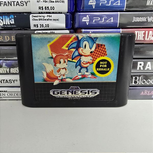 Sonic The Hedgehog 2 - MD (USALoose)