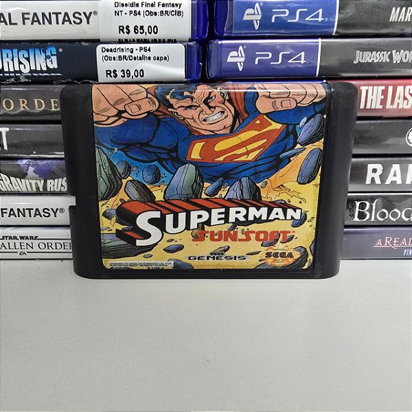 Superman Sunsoft - MD (Paralelo/Loose)