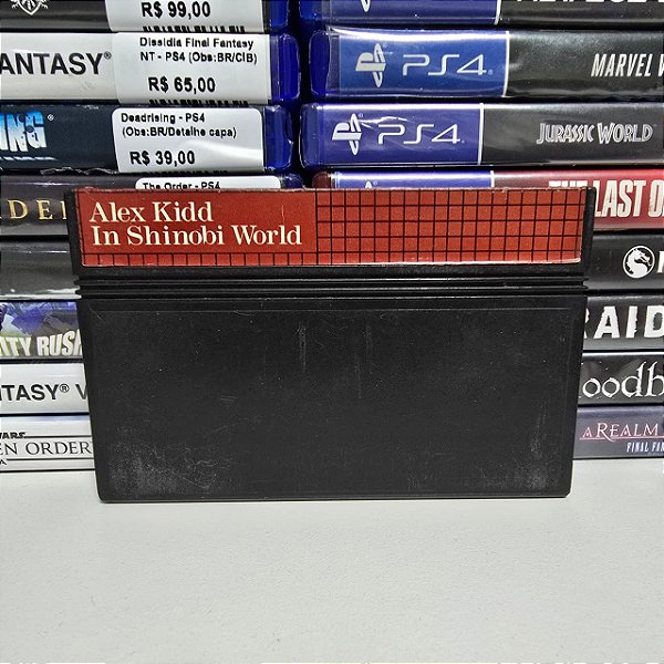 Alex Kidd In Shinobi Word - MS (BR/Loose)
