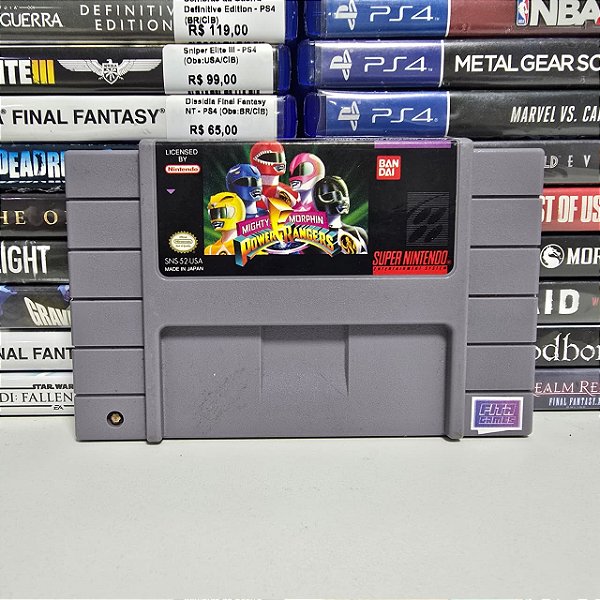 Power Rangers Might Morphin - SNES (USA/Loose)
