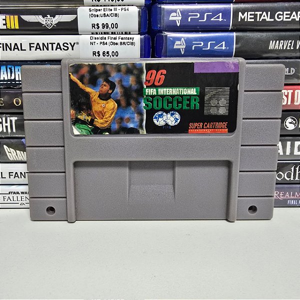 96 Fifa International Soccer - SNES (Paralelo/Loose)