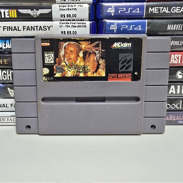 Cutthroat Island - SNES (Paralelo/Loose)