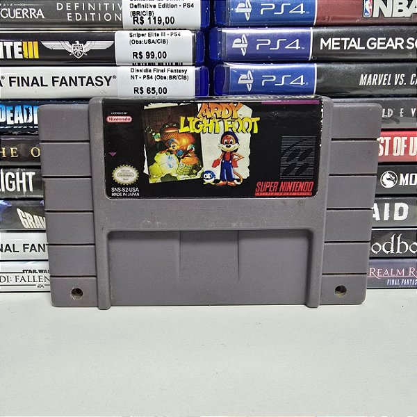 Ardy Light Foot - SNES (Paralelo/Loose)