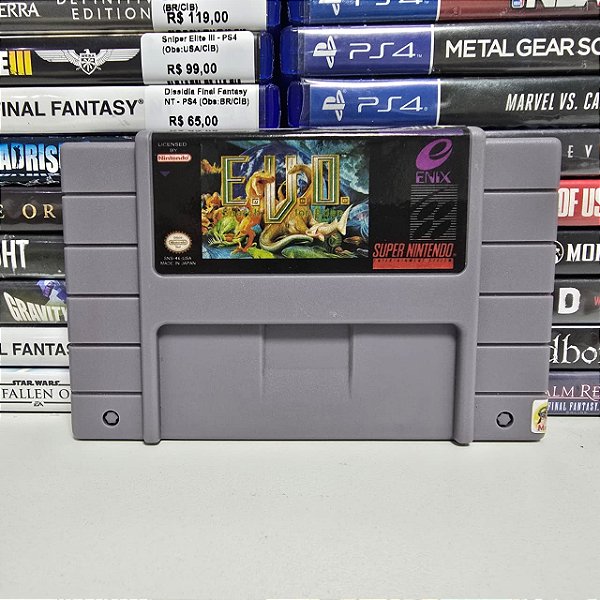 E.V.O. Search for Eden - SNES (Paralelo/Loose)