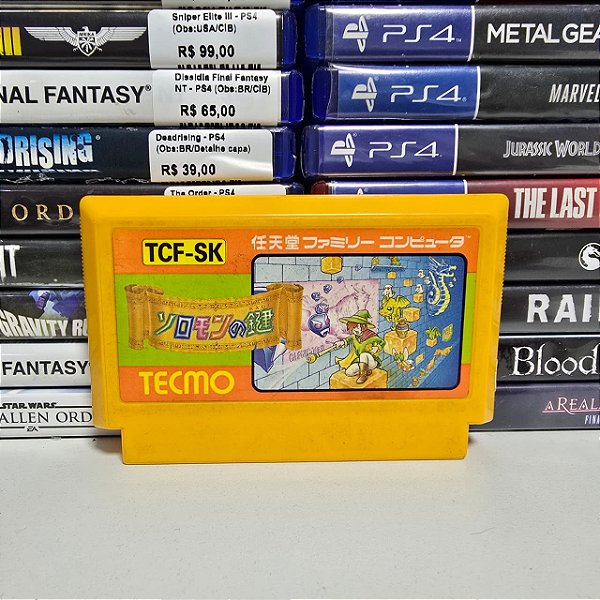 Solomon's Key - FC (JP/Loose)