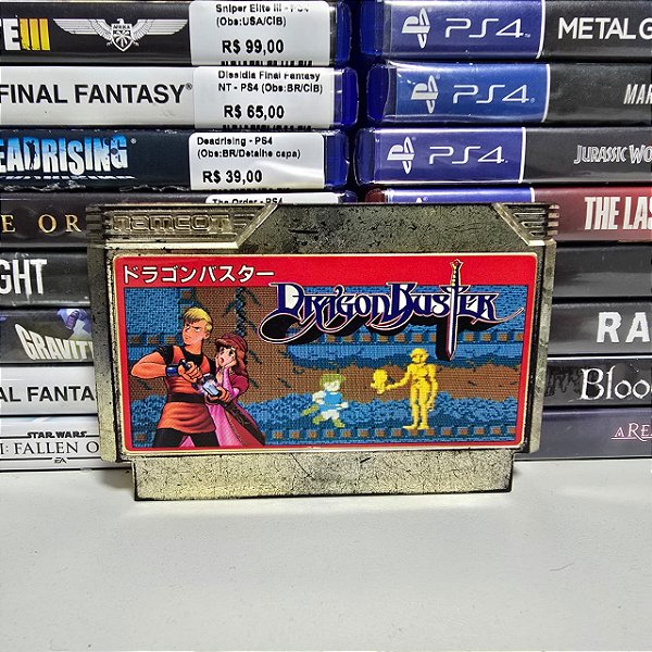 Dragon Buster - FC (JP/Loose)