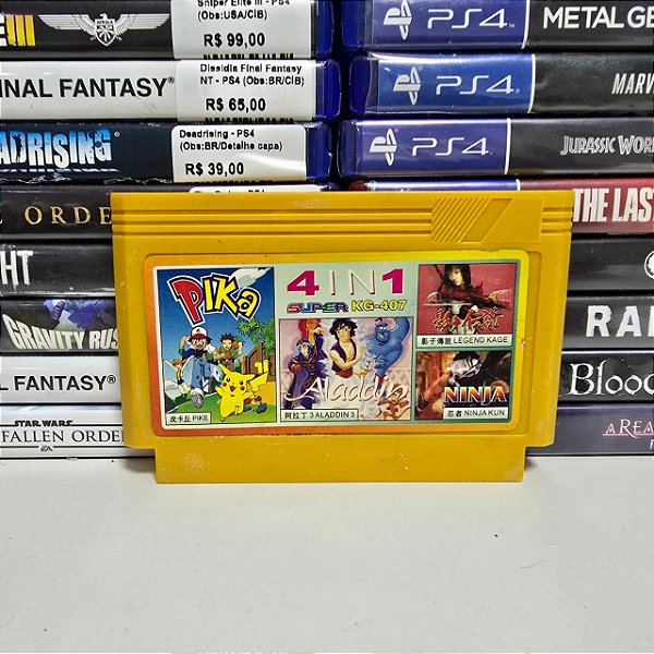 Multijogos 4 em 1 - FC (Paralelo/Loose)