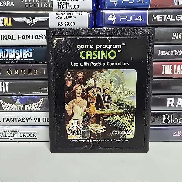 Casino - Atari (USA/Loose)
