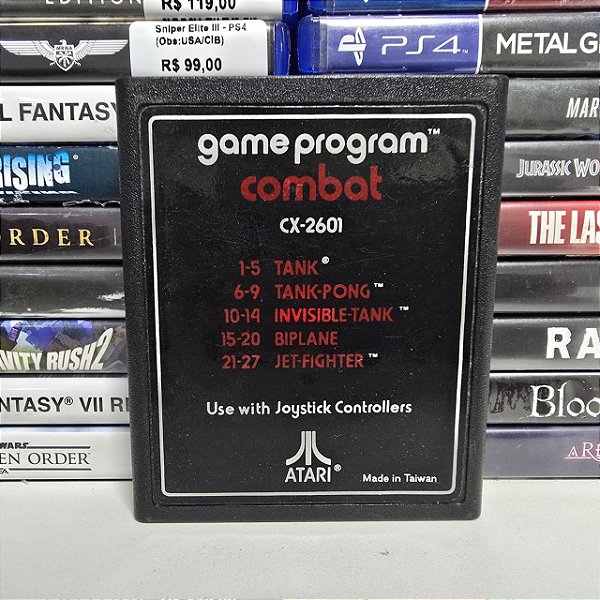 Game Program Combat - Atari (USA/Loose)