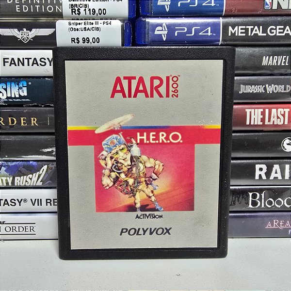 H.E.R.O. - Atari (BR/Loose)