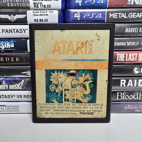 Kangaroo - Atari (BR/Loose)