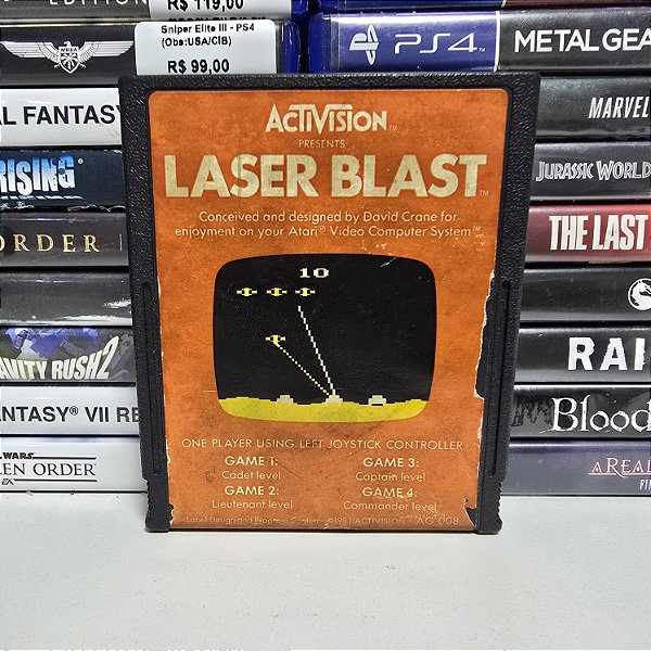 Laser Blast - Atari (USALoose)