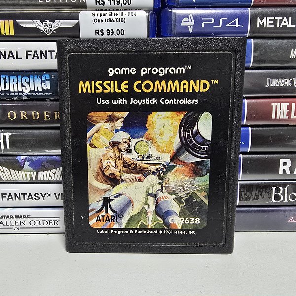 Missile Command - Atari (USA/Loose)