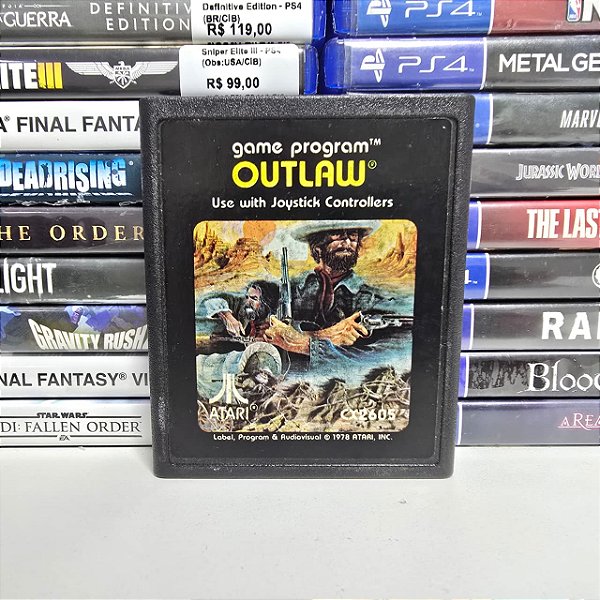 Outlaw - Atari (USA/Loose)