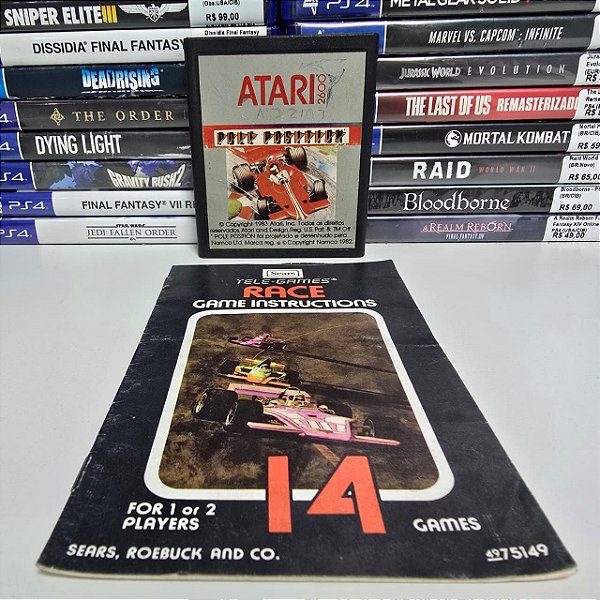 Pole Position - Atari (BR/Com manual)