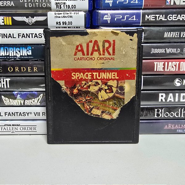 Space Tunnel - Atari (BR/Loose)