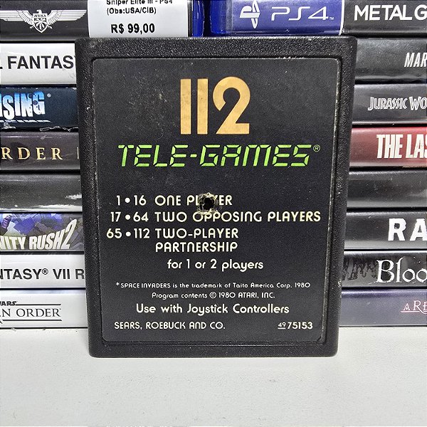 Tele-games 112 - Atari (USA/Loose)