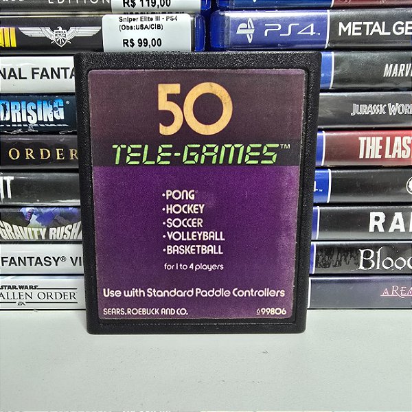 Tele-games 50 - Atari (USA/Loose)