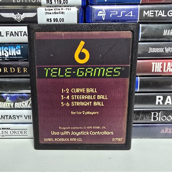 Tele-games 6 - Atari (USA/Loose)