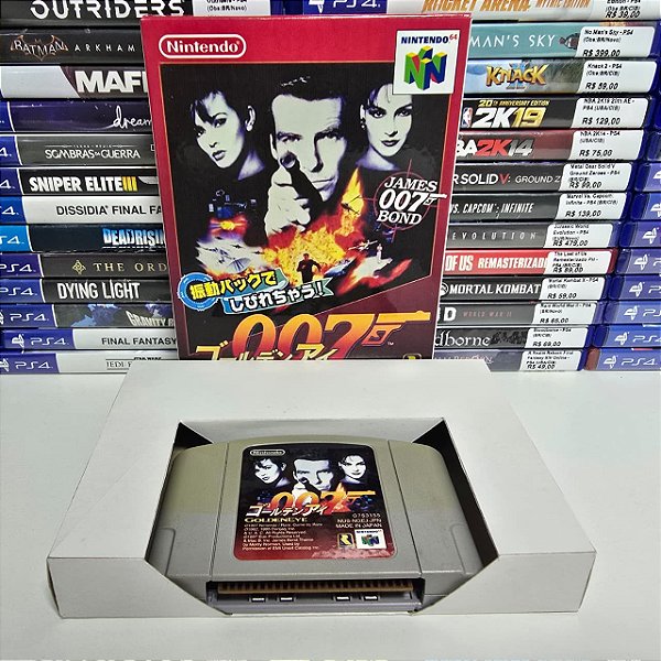 007 Goldeneye - N64 (JP/Caixa repro/Sem manual)