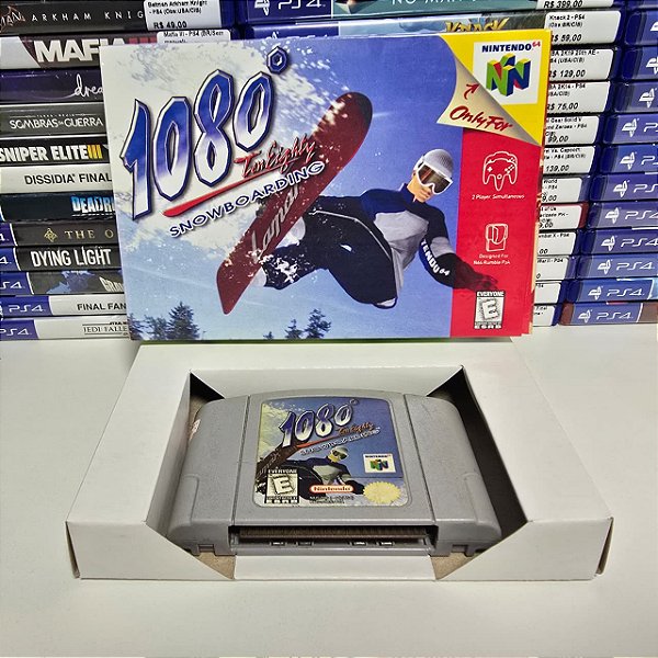 1080° Teneighty Snow. - N64 (USA/Caixa repro/Sem manual)