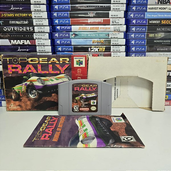 Top Gear Rally - N64 (BR/CIB)