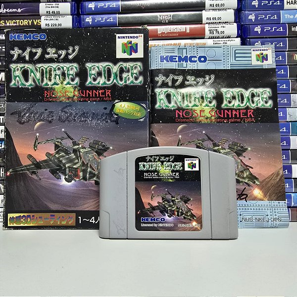 Knife Edge - N64 (JP/Sem berço)