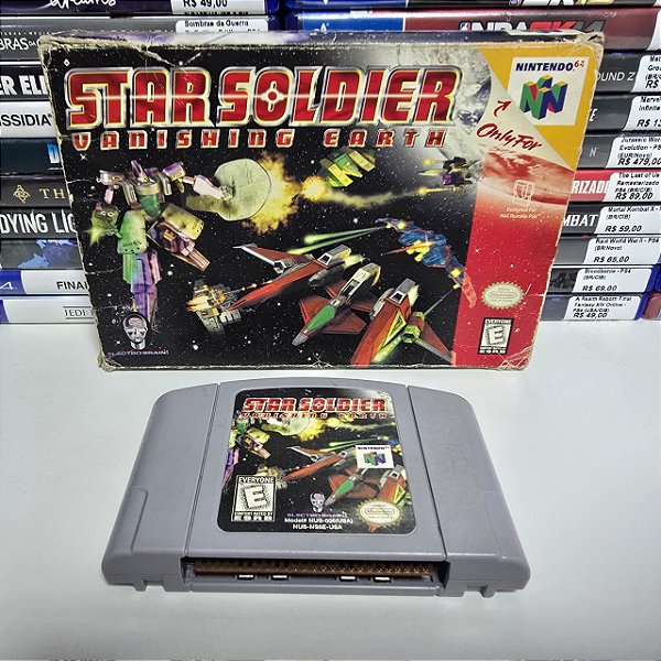 Star Soldier - N64 (USA/Sem berço/Sem manual)
