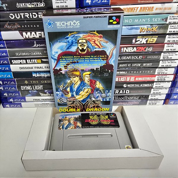 Return of D. Drag. - SFC (JP/Caixa repro/Sem manual)