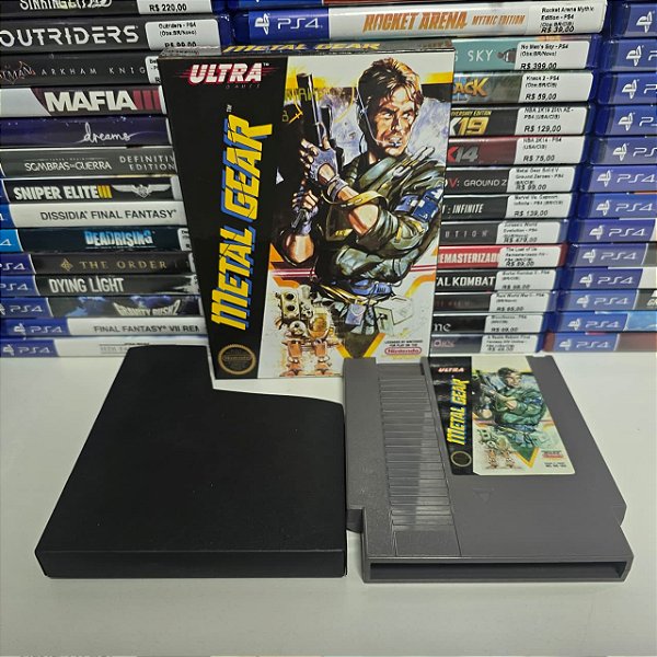 Metal Gear - NES (USA/Caixa repro/Sem manual)