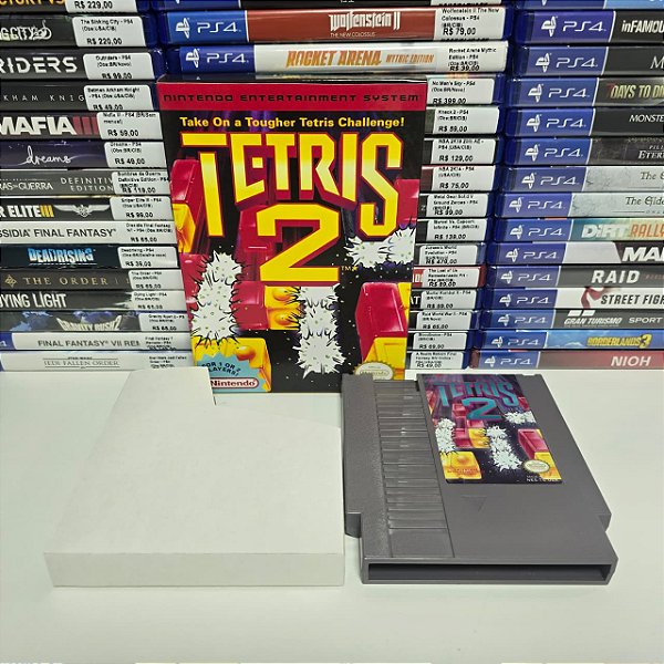 Tetris 2 - NES (USA/Caixa repro/Sem manual)