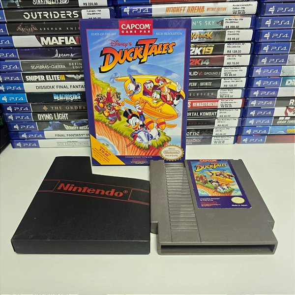 Duck Tales - NES (USA/Caixa repro/Sem manual)