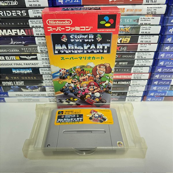 Super Mario Kart - SFC (JP/Sem manual)