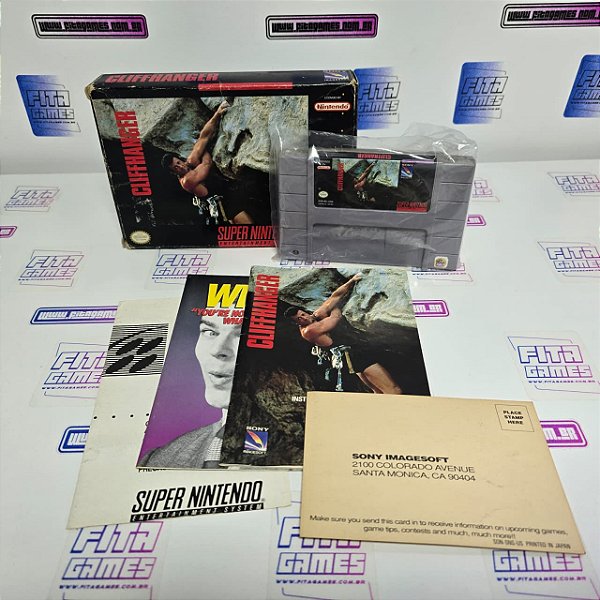Cliffhanger - SNES (USA/CIB)