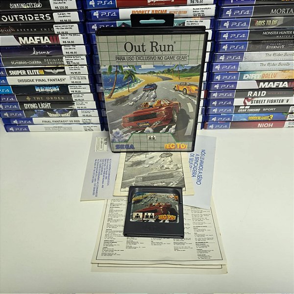 Out Run - Game Gear (BR/CIB)
