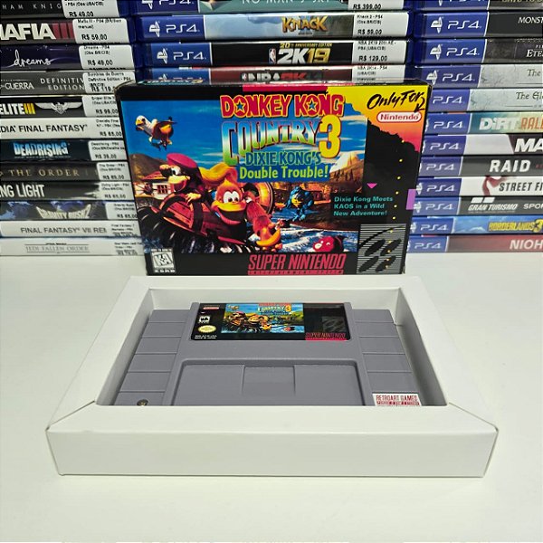 Donkey Kong Country 3 DKDT - SNES (Pararelo)