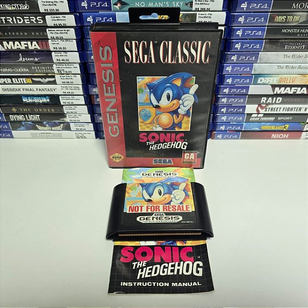 Sonic the Hedgehog - MD (EUR/CIB)