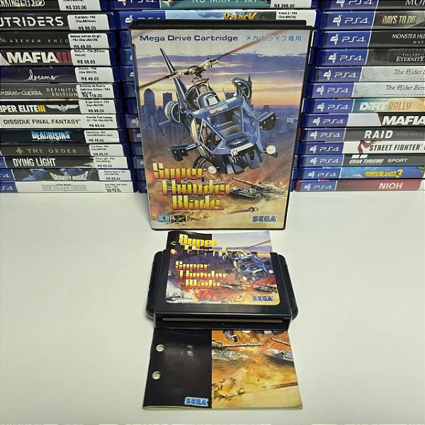 Super Thunder Blade - MD (JP/CIB)