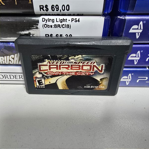 Need For Speed Carbon - GBA (Paralelo/Loose)
