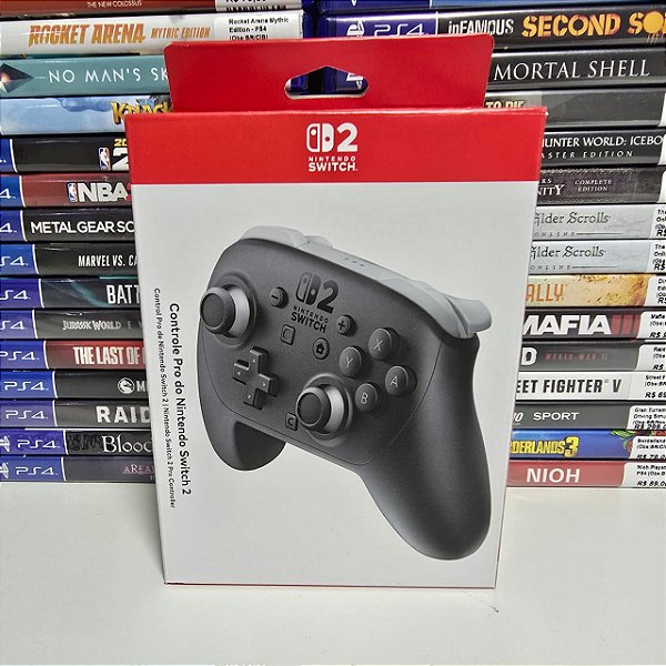 Controle Pro do Nintendo Switch 2 (Novo)