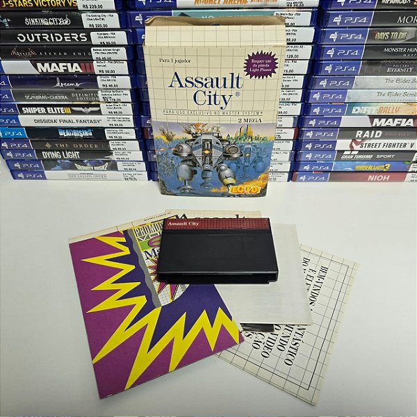 Assault City - Master System (BR/CIB)