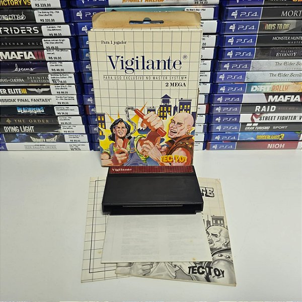 Vigilante - Master System (BR/CIB)