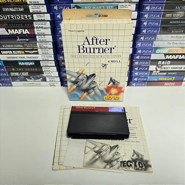 After Burner - Master System (BR/CIB)